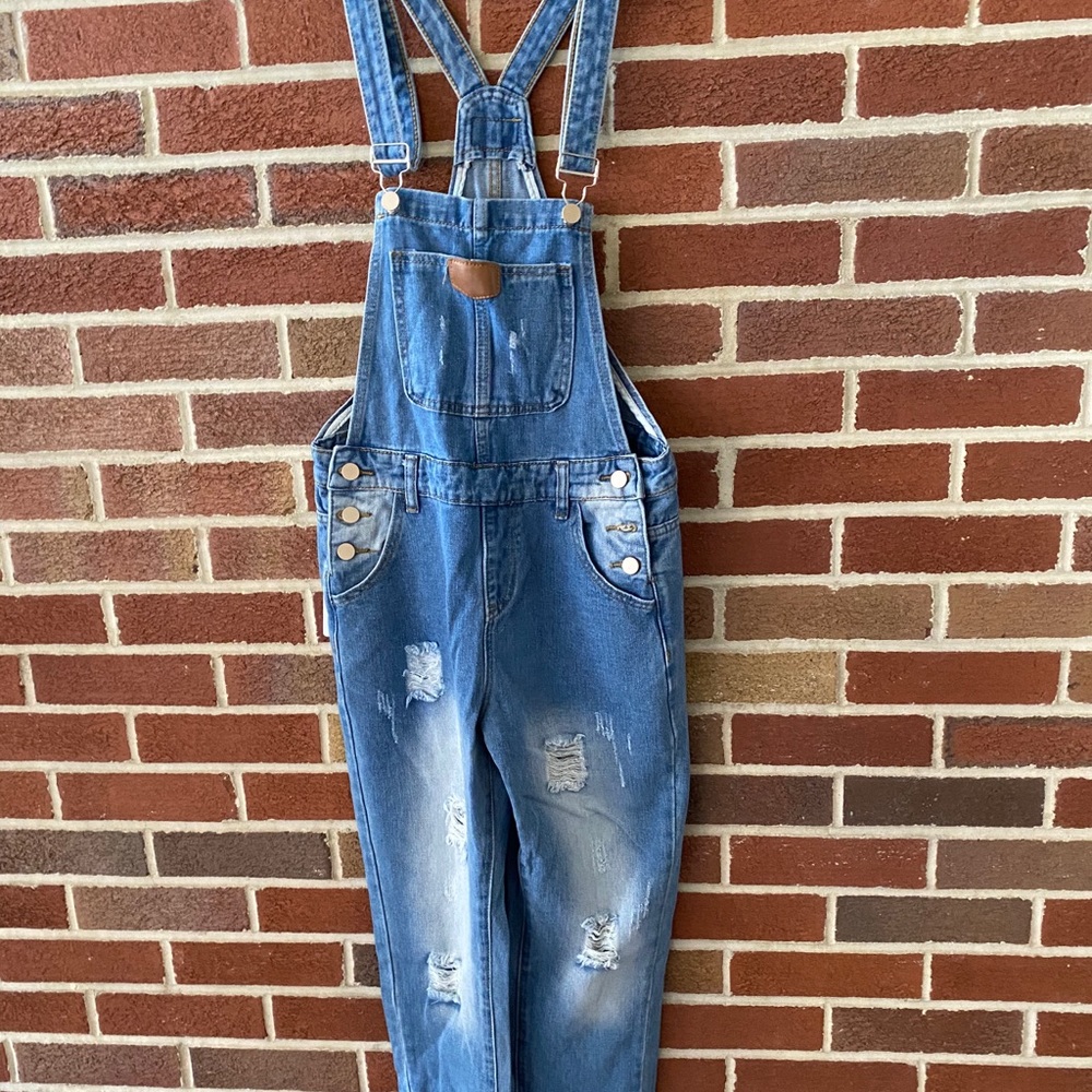 Denim Overalls